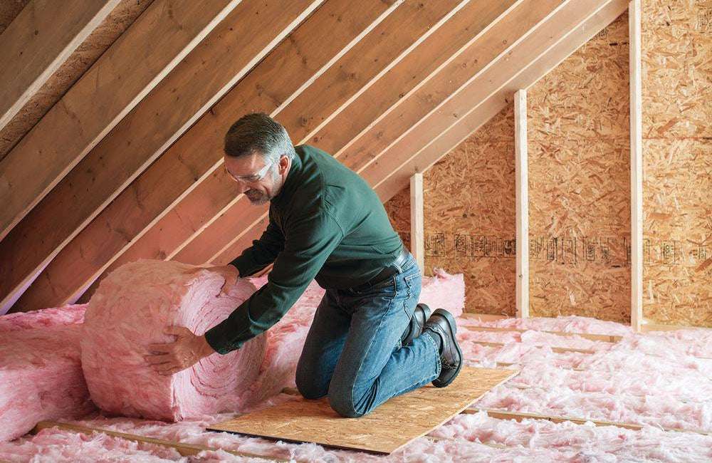 Attic Hatch Insulation Box Installation for Reducing Heat Loss