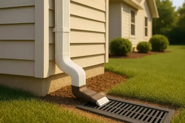 Roof Gutter Downspout Extension Ideas That Direct Water Safely Away